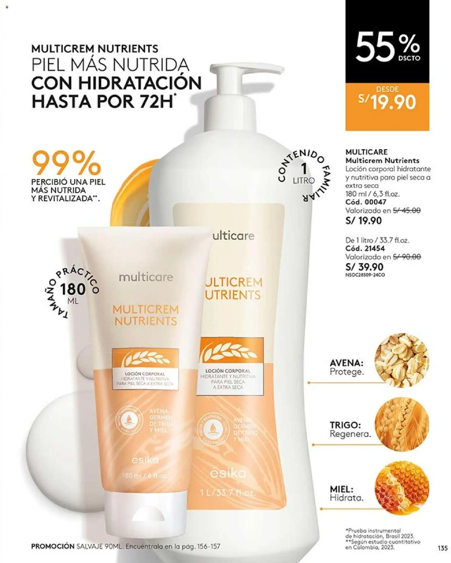 Catálogo Ésika válido desde 20/06/2026 | Página: 135 | Productos: Avena