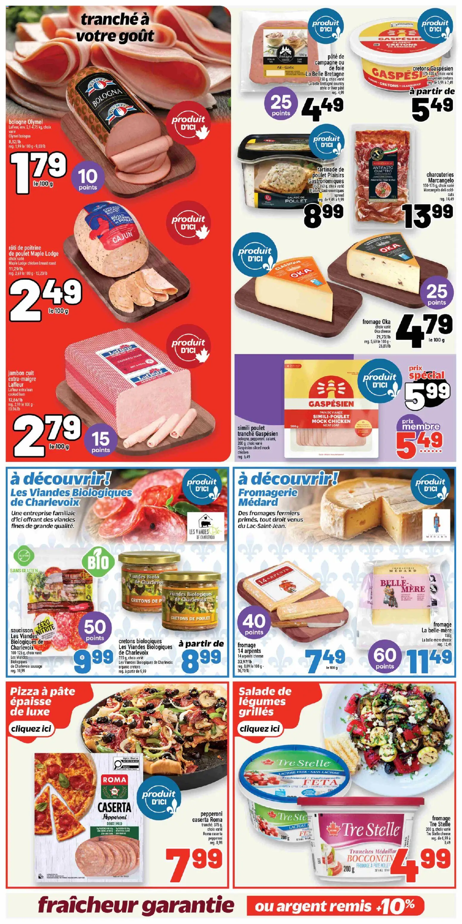 Metro flyer valid from 16.04.2026 | Page: 14 | Products: Cheese, Ham, Pizza, Chicken
