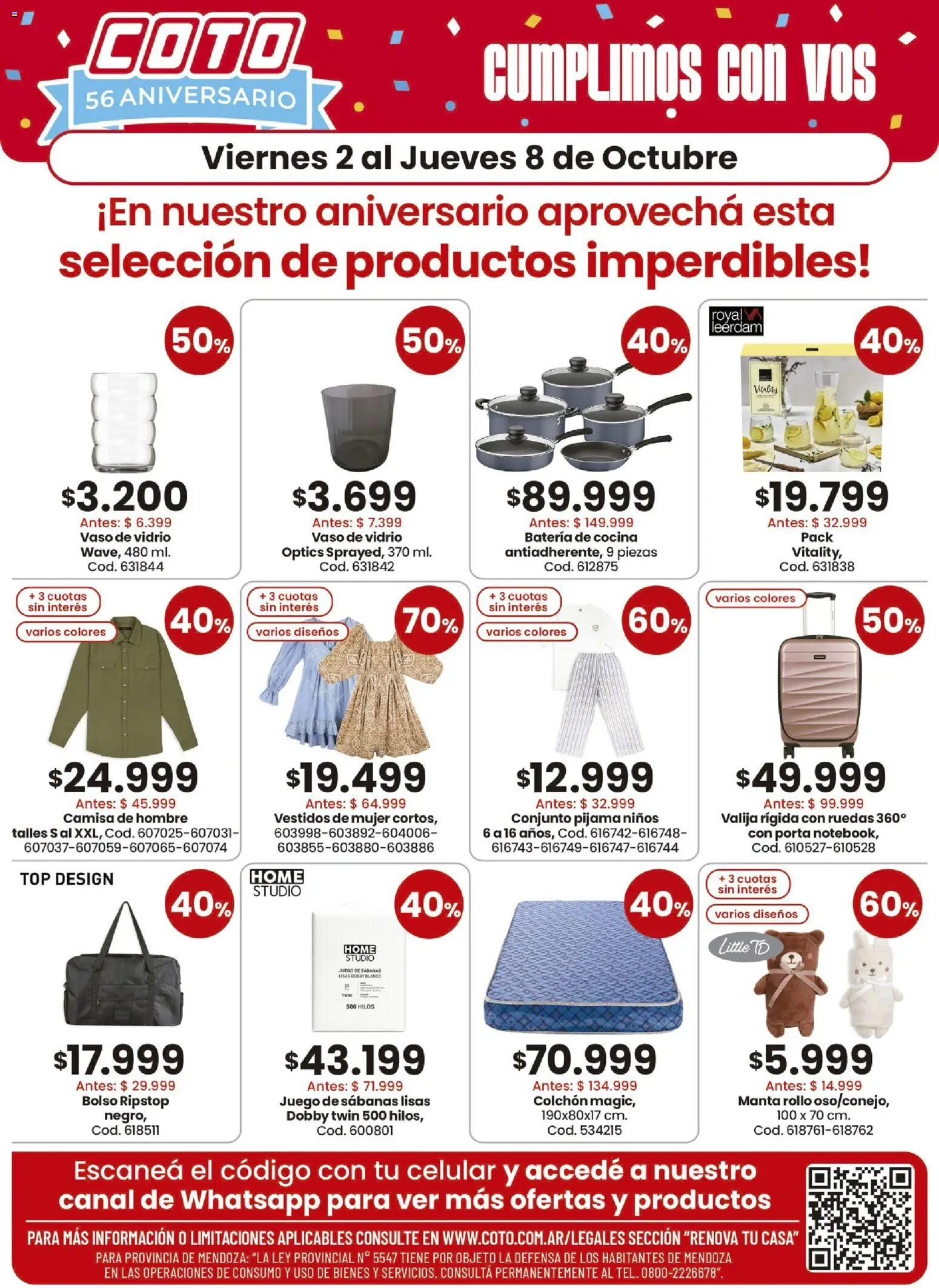 Coto - Renova Productos │ válido desde el 02/10/2026 | Página: 1