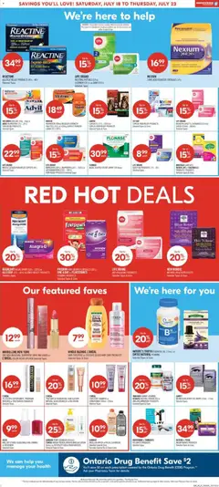 Preview of Shoppers weekly flyer / circulaire from shop Shoppers valid from Jul 17, 2026 | Page: 3