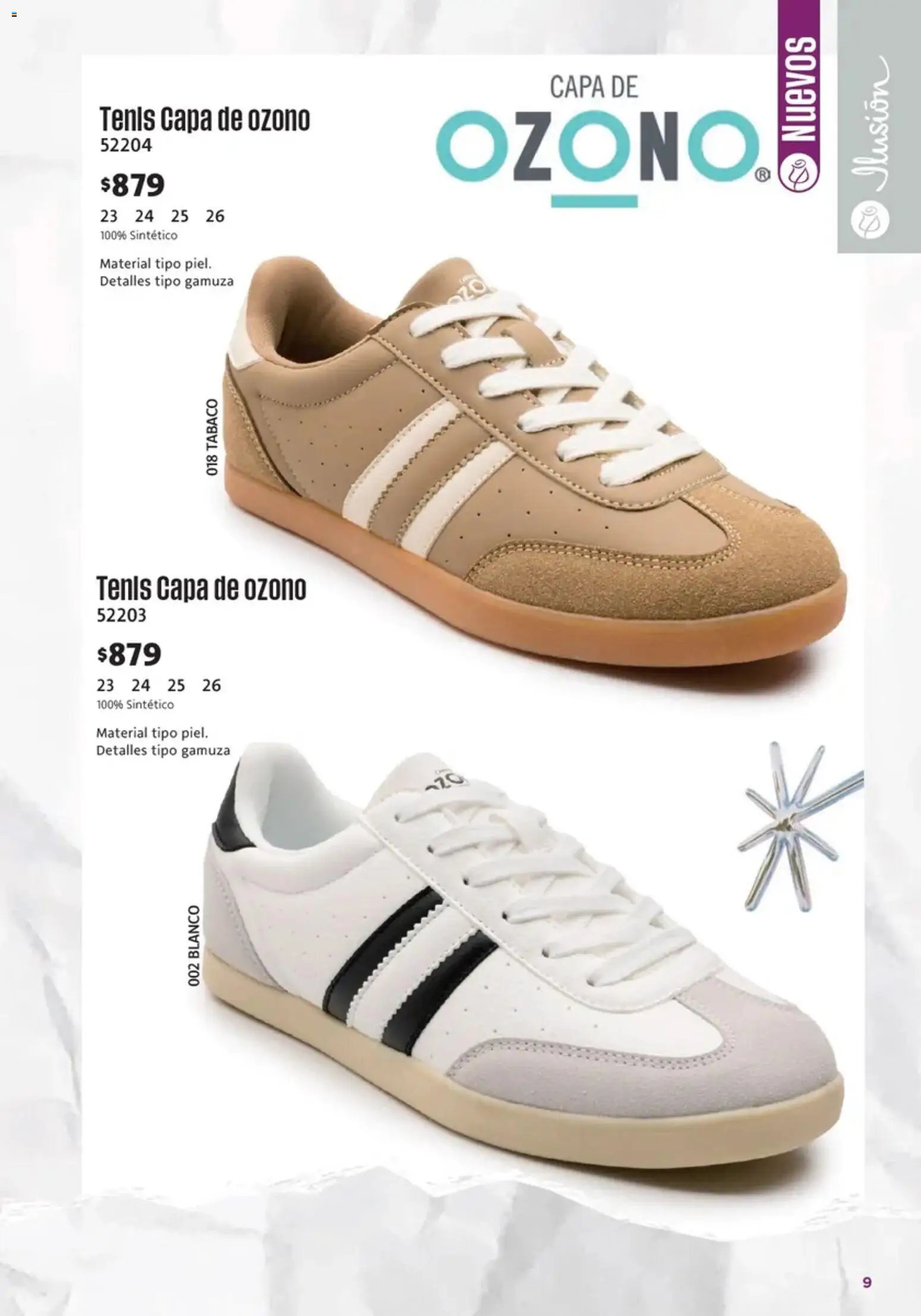 Nuevas ofertas de Ilusión válidas en toda la República Mexicana desde el 01/07/2026. ¡Encuentra las mejores ofertas en Ilusión catálogo Marcas Amigas! | Página: 11 | Productos: Tenis, Gamuza