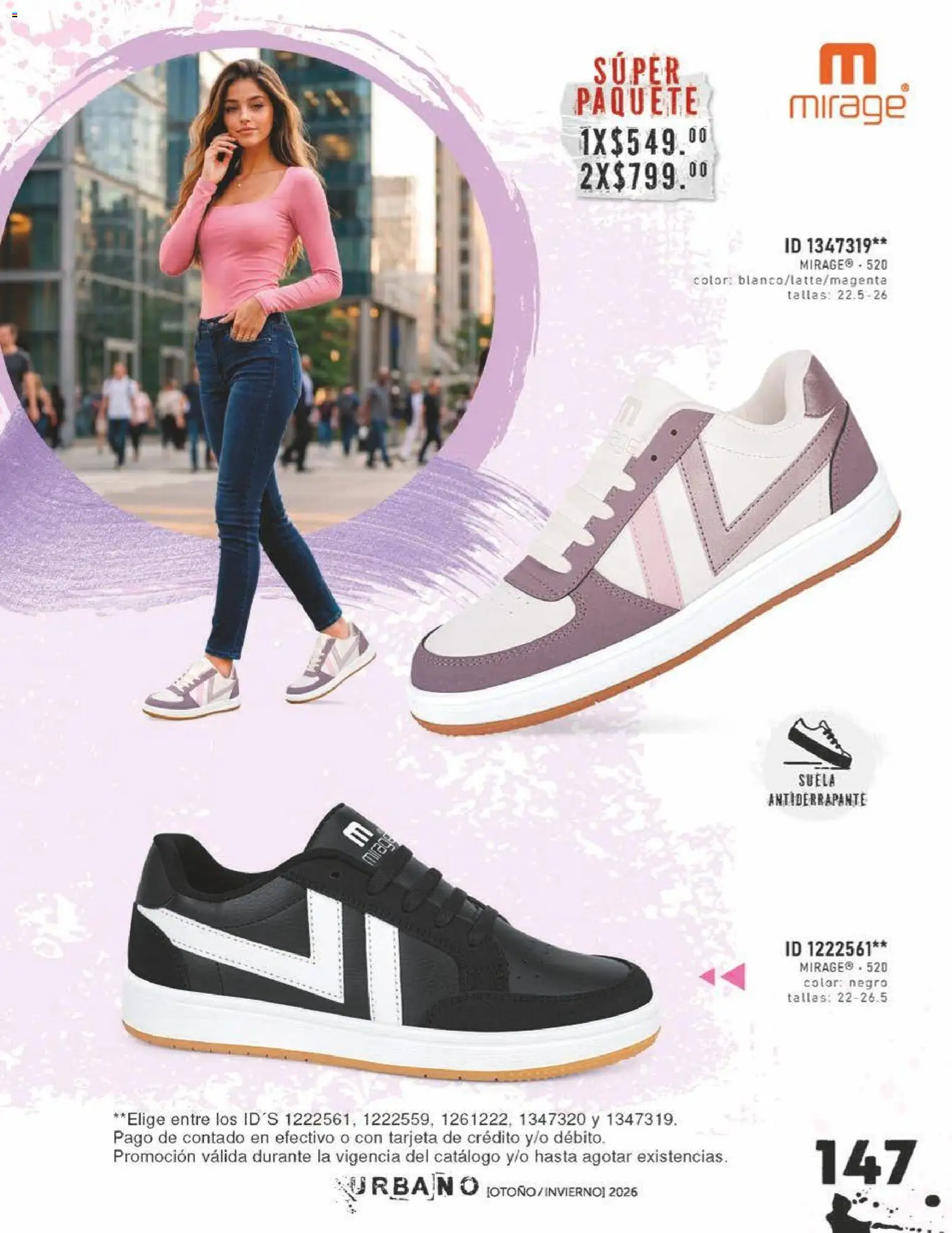 Nuevas ofertas de Price Shoes válidas en toda la República Mexicana desde el 31/07/2026. ¡Encuentra las mejores ofertas en Price Shoes catálogo Urbano! | Página: 147