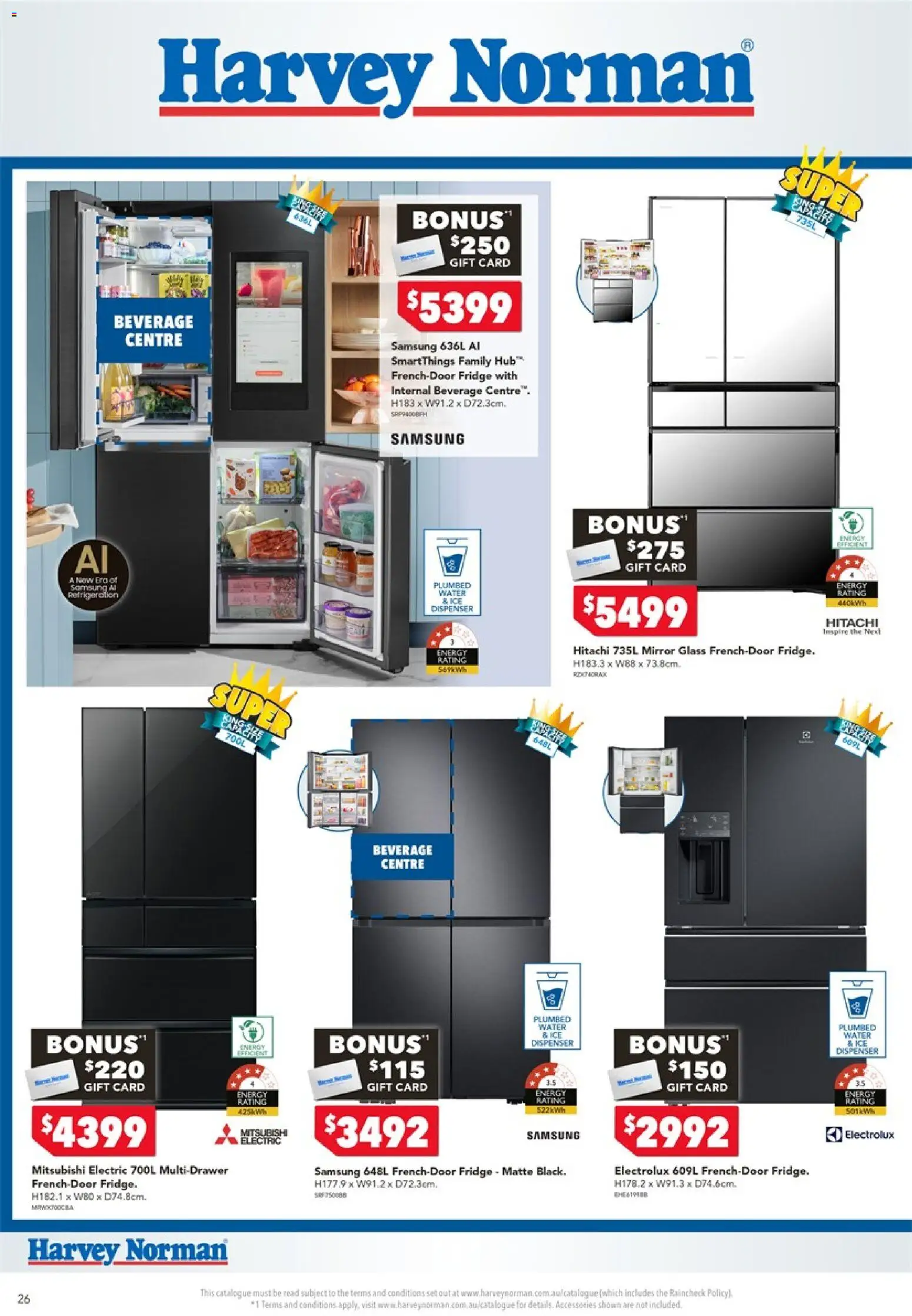Harvey Norman catalogue - valid from 06/08/2026 | Page: 26 | Products: Mirror, Bra, Accessories, Ice