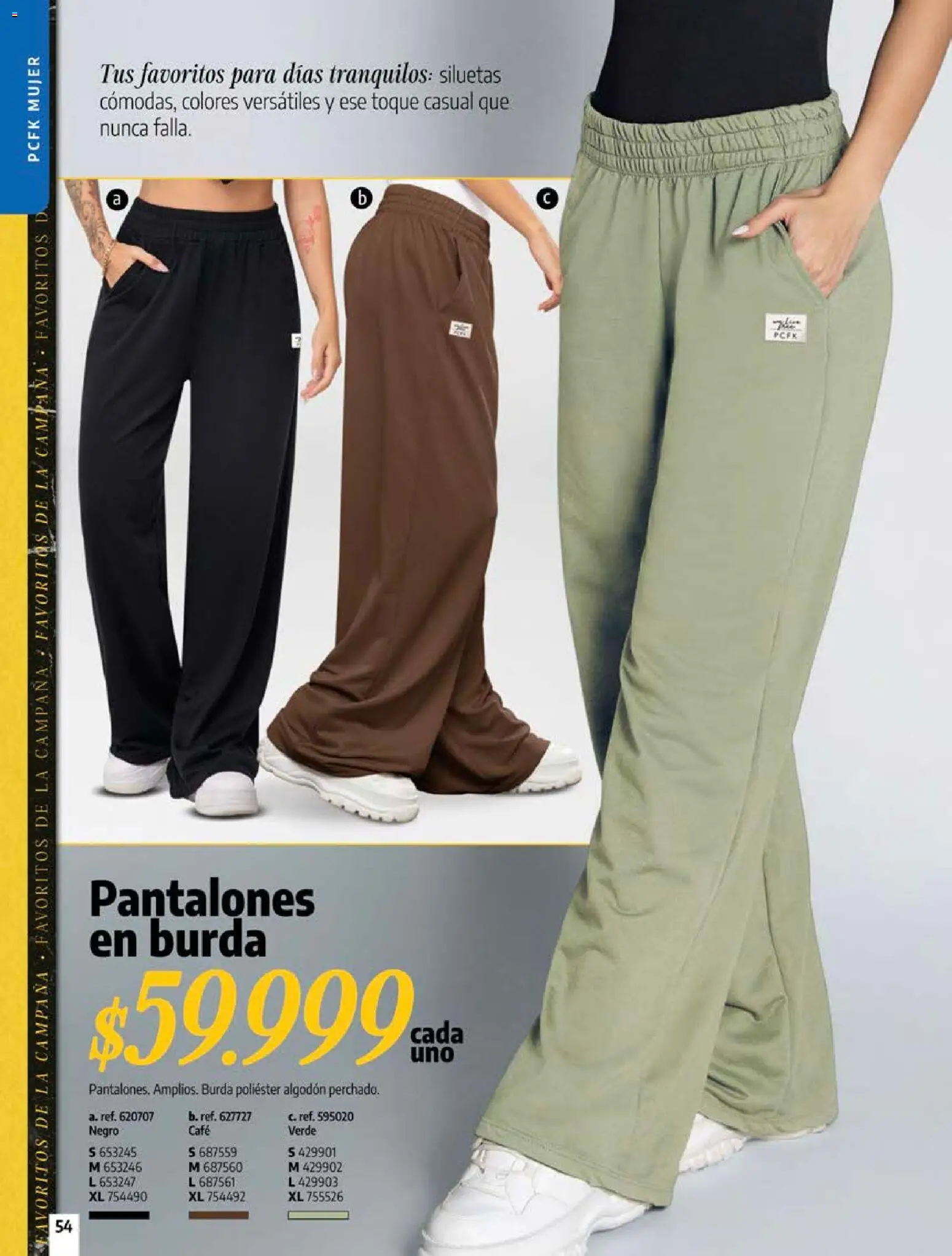 Pacifika revista - valida desde el 18/09/2026 | Página: 54 | Productos: Algodón, Pantalones, Café