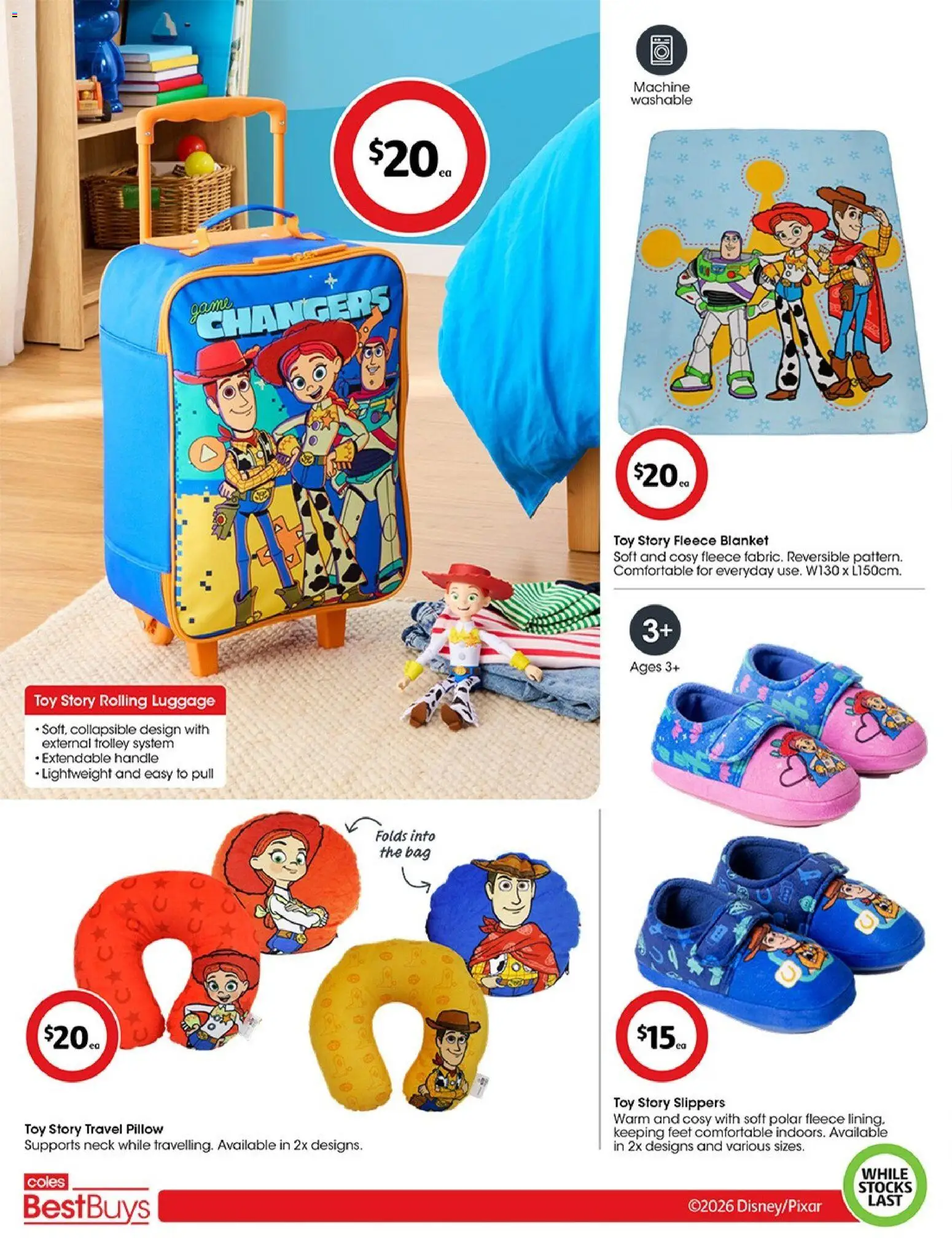 Coles catalogue - valid from 05.06.2026 | Page: 6 | Products: Trolley, Bag, Pillow, Blanket