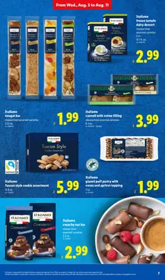 Preview of Lidl weekly ads valid from 08/05/2026 | Page: 7 | Products: Pineapple, Puff Pastry, Bag