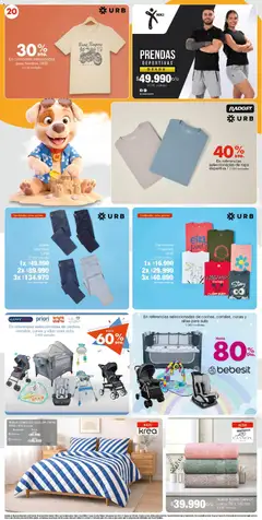 Metro catálogo -  Vista previa de la revista de la tienda Metro valido desde el 10/09/2026 | Página: 20 | Productos: Sabanas, Sobre, Cama, Ropa