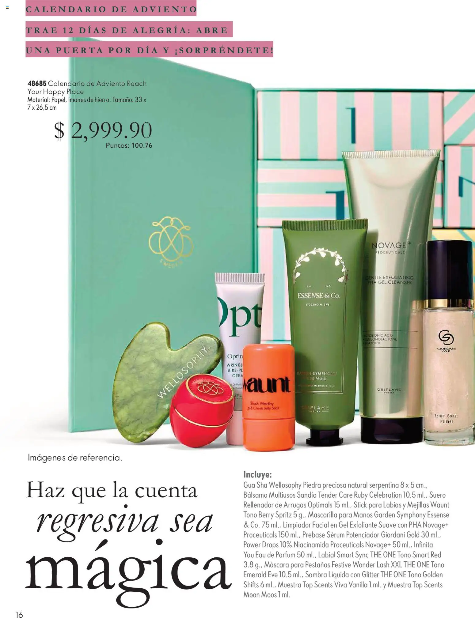 Nuevas ofertas de Oriflame válidas en toda la República Mexicana desde el 24/10/2026. ¡Encuentra las mejores ofertas en Oriflame Buen Mes! | Página: 16