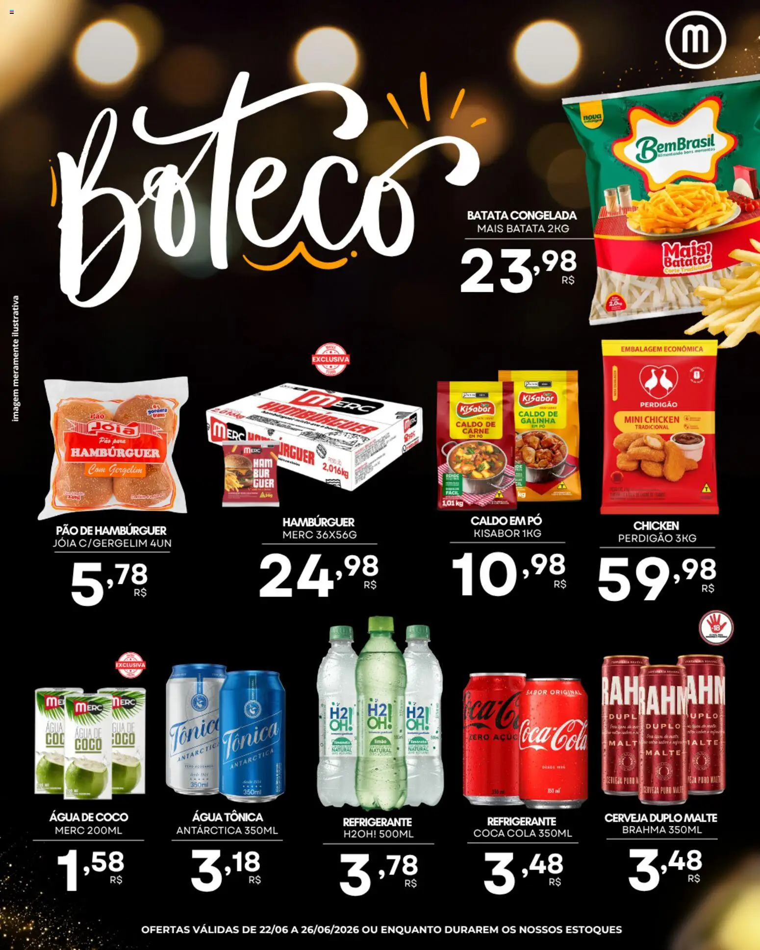 Mercadão Atacadista Folheto - válido de 22/06/2026 | Página: 3