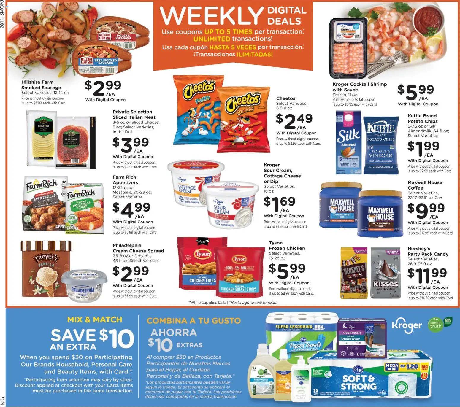 Smith's Weekly Ad - valid from 15.04.2026 | Page: 2 | Products: Bath, Chips, Cottage cheese, Beet
