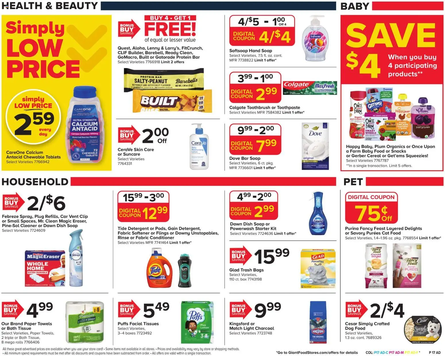 Giant Weekly Ad - valid from 29.05.2026 | Page: 18 | Products: Box, Cat Food, Toothpaste, Baby food
