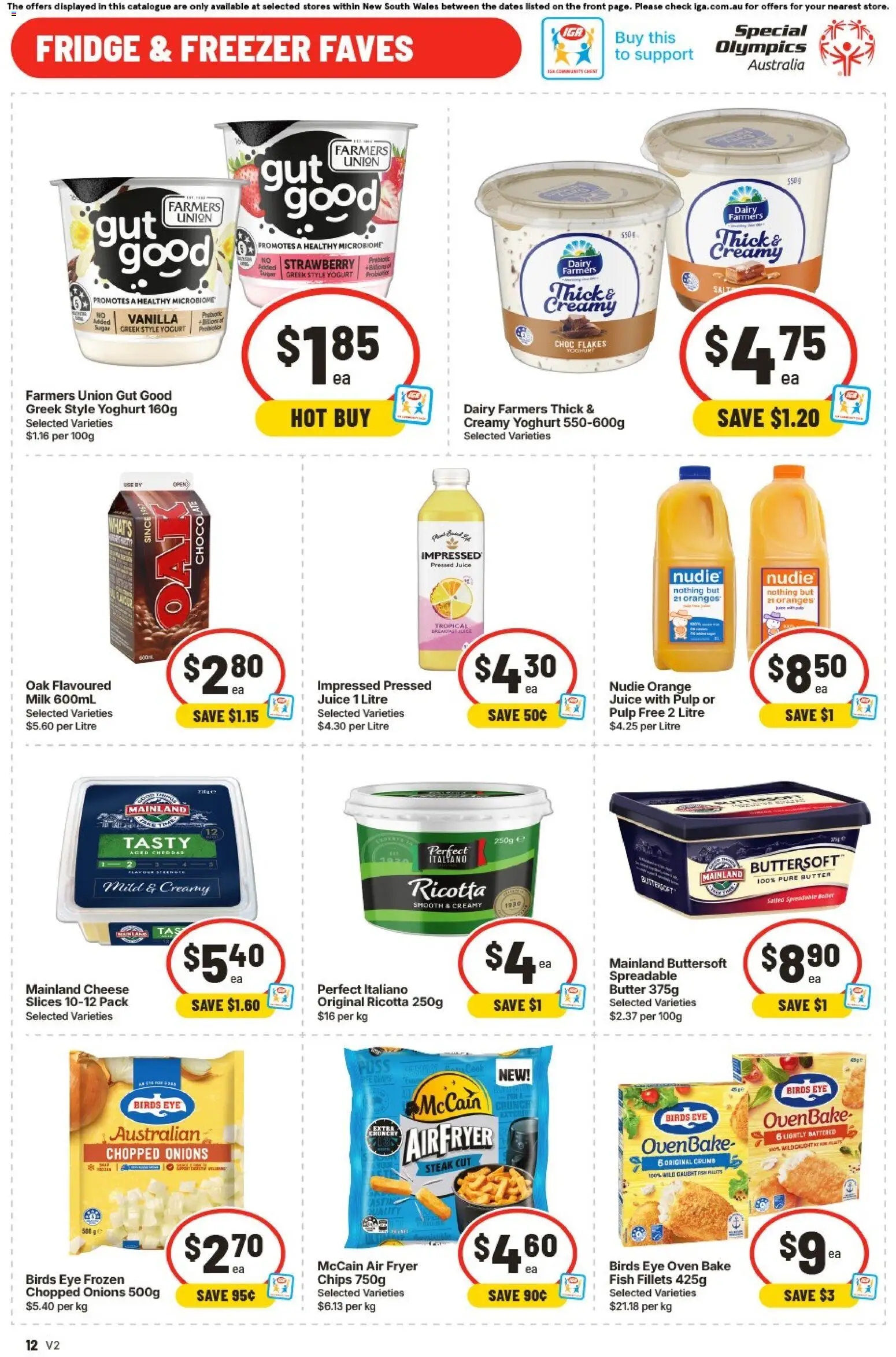 IGA catalogue - valid from 13.05.2026 | Page: 12 | Products: Butter, Chocolate, Oats, Pumpkin