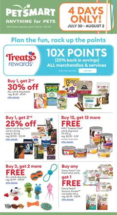 Preview of Petsmart - Weekend Flyer from shop Petsmart valid from Jul 30, 2026