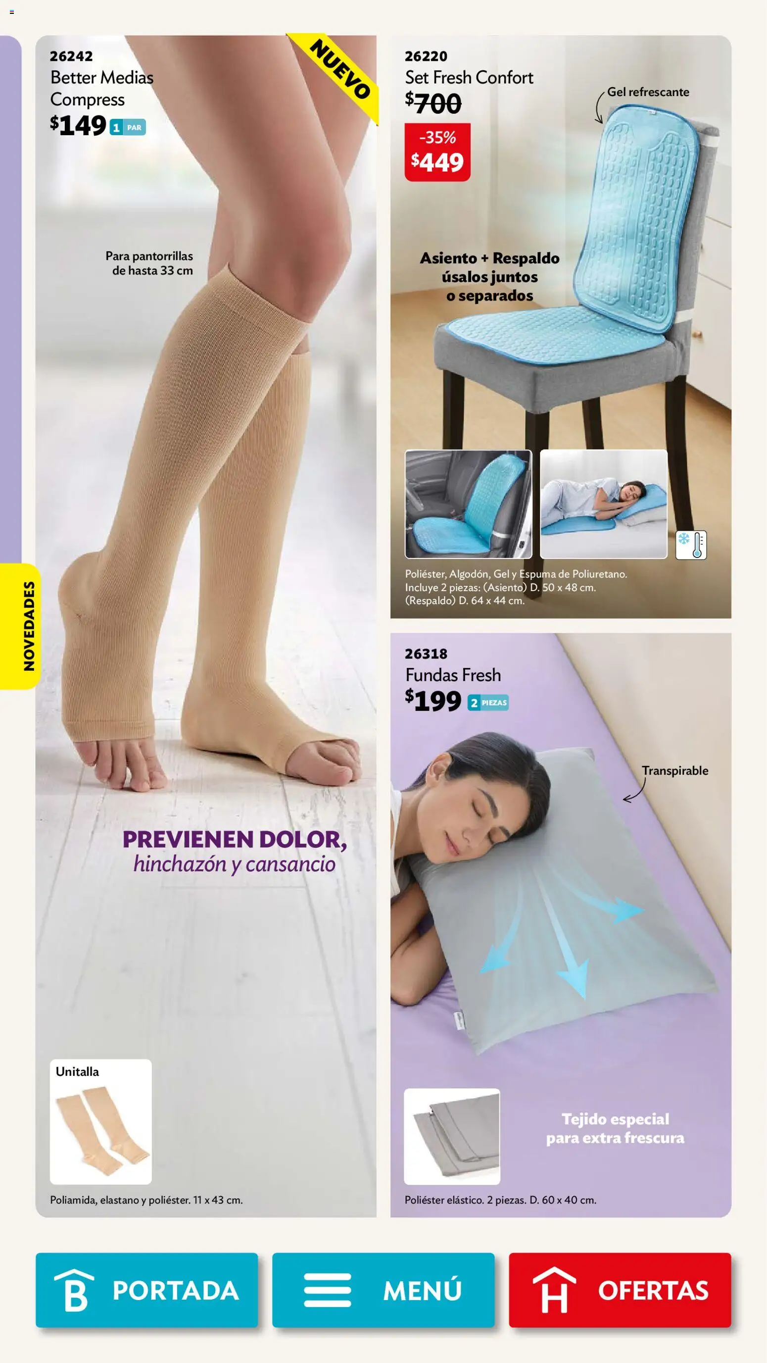 Nuevas ofertas de Betterware válidas en toda la República Mexicana desde el 29/06/2026. ¡Encuentra las mejores ofertas en Betterware campaña 7 2026! | Página: 72 | Productos: Espuma