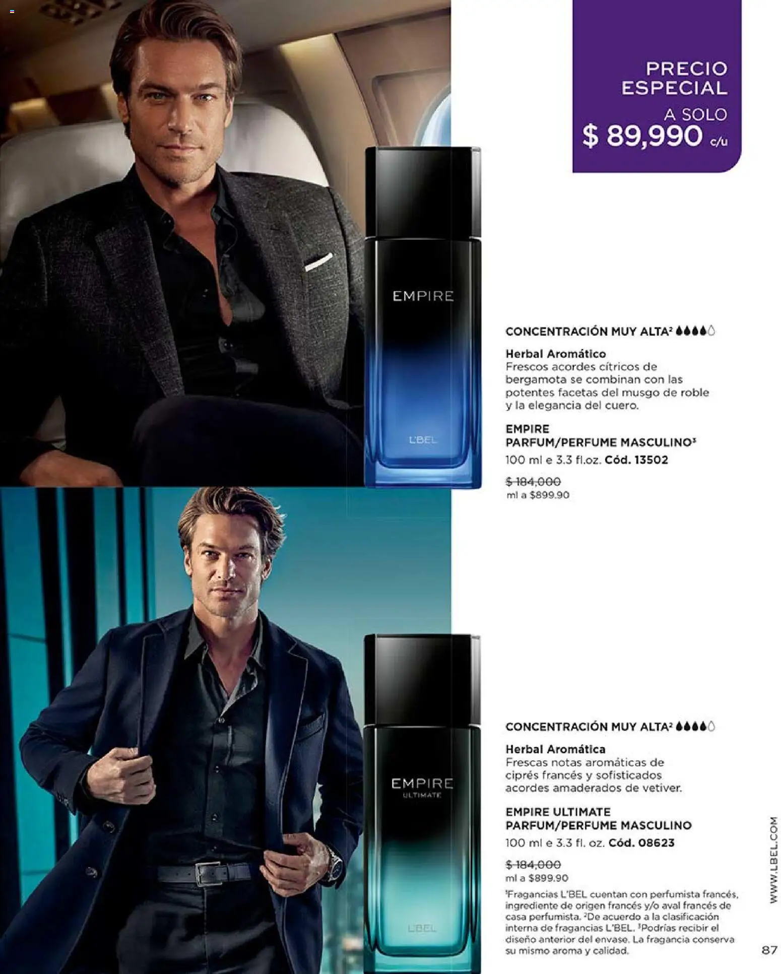 L'Bel revista - valida desde el 17.07.2026 | Página: 87 | Productos: Fragancia