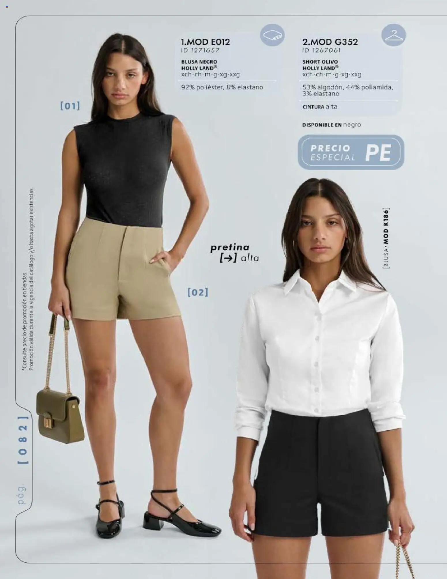Nuevas ofertas de Price Shoes válidas en toda la República Mexicana desde el 28/08/2026. ¡Encuentra las mejores ofertas en Price Shoes catálogo Vestir! | Página: 82 | Productos: Blusa, Short