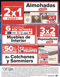 Vista previa Carrefour - Ofertas válido desde el 09/09/2026 | Página: 27 | Productos: Colchón, Almohada, Sobre, Espuma