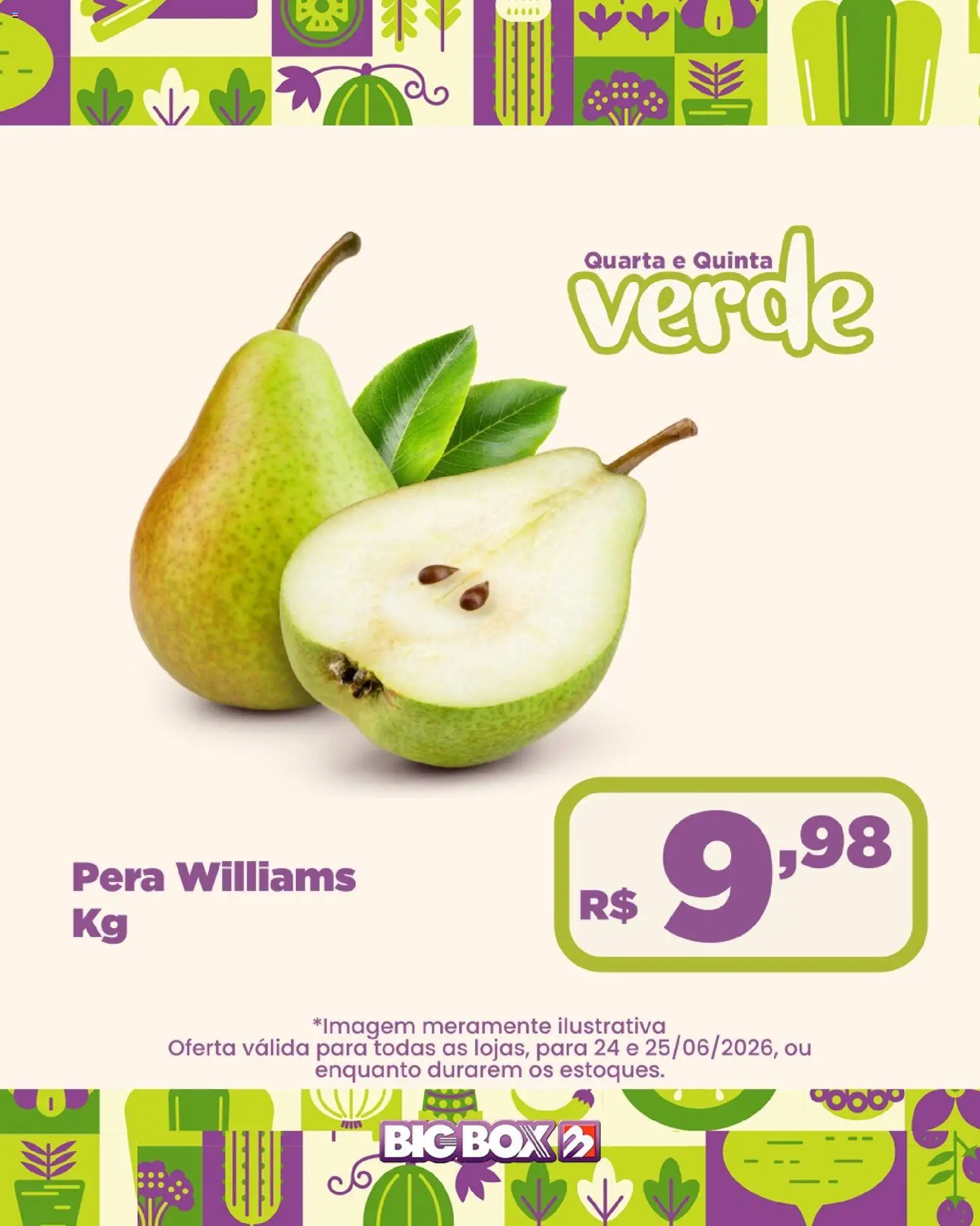 Big Box Folheto - válido de 24/06/2026 | Página: 2 | Produtos: Pera