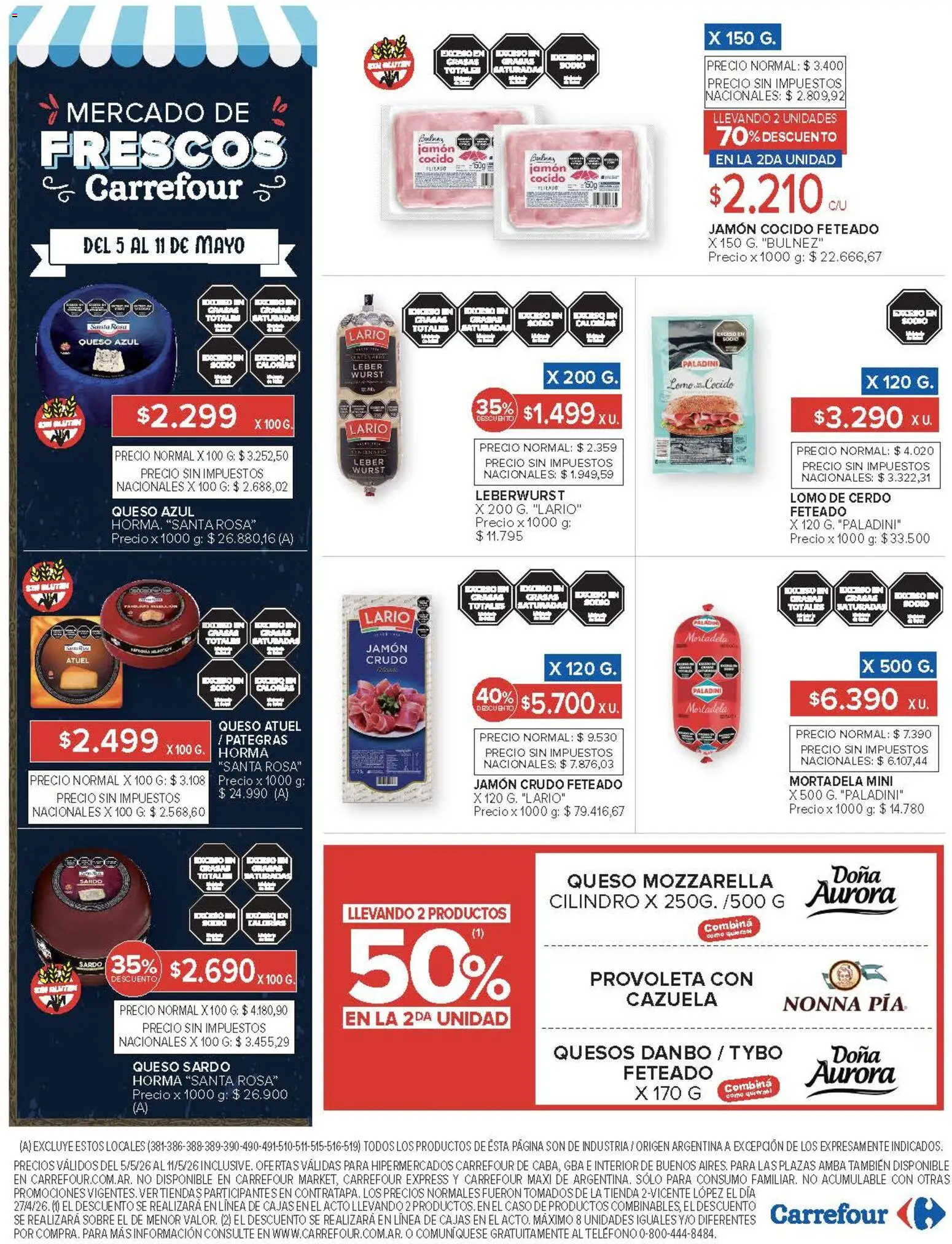 Carrefour ofertas de 06/05/2026 ✳️ Obtenga un descuento limitado hoy mismo | Argentina