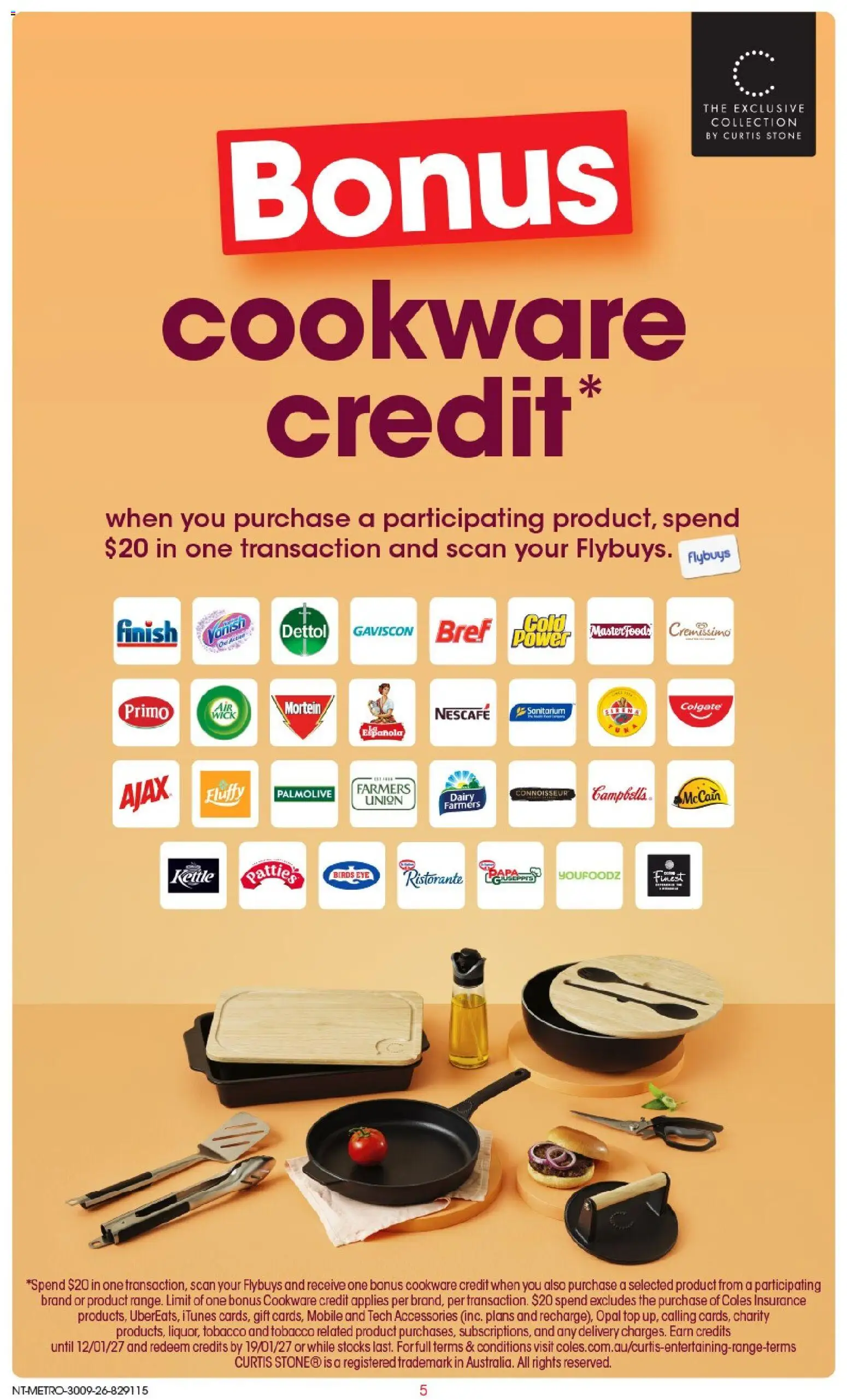 Coles catalogue - valid from 30/09/2026 | Page: 5 | Products: Chips, Dishwasher cleaner, Accessories, Nescafe