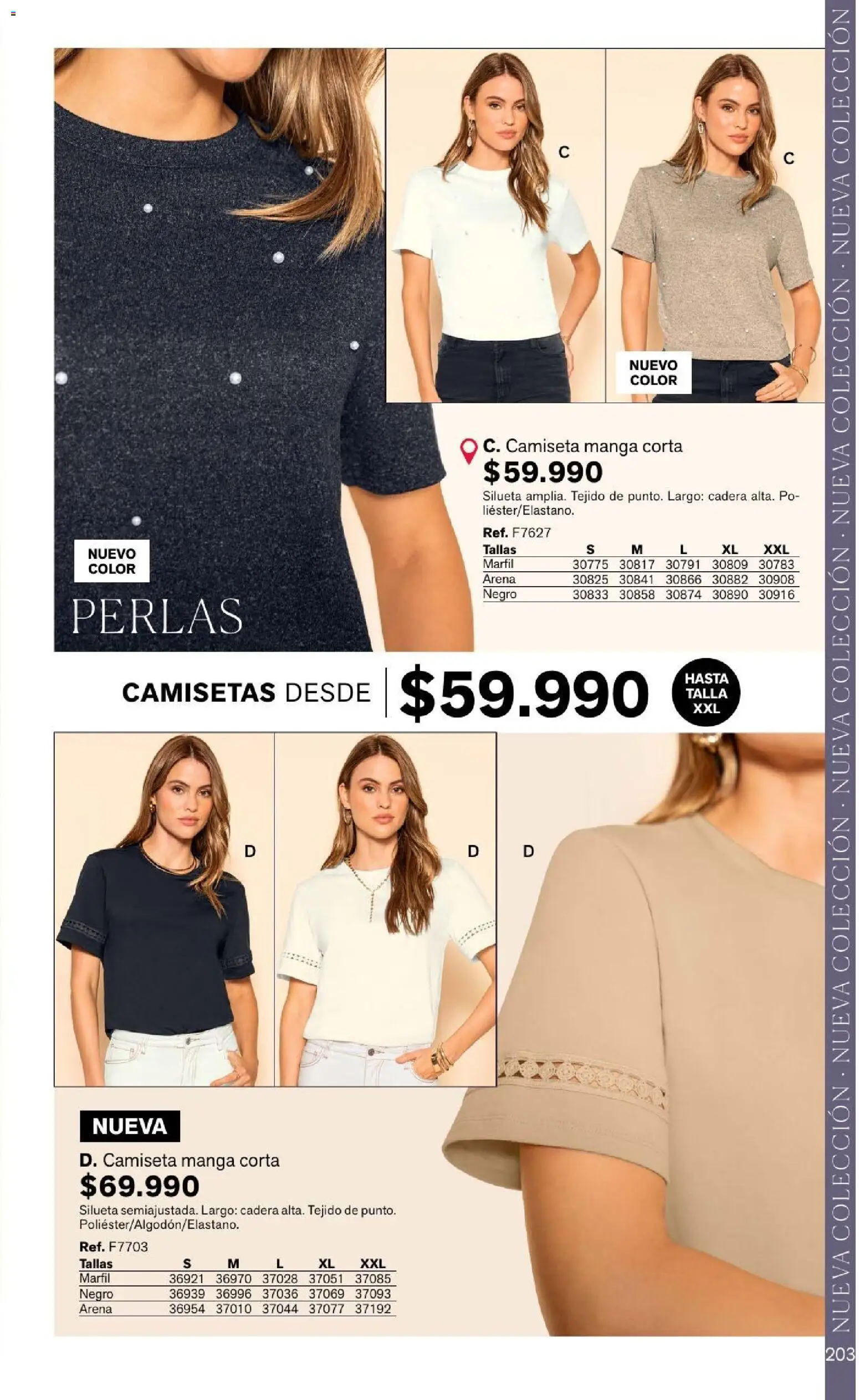 Leonisa revista - valida desde el 04/08/2026 | Página: 203 | Productos: Camiseta