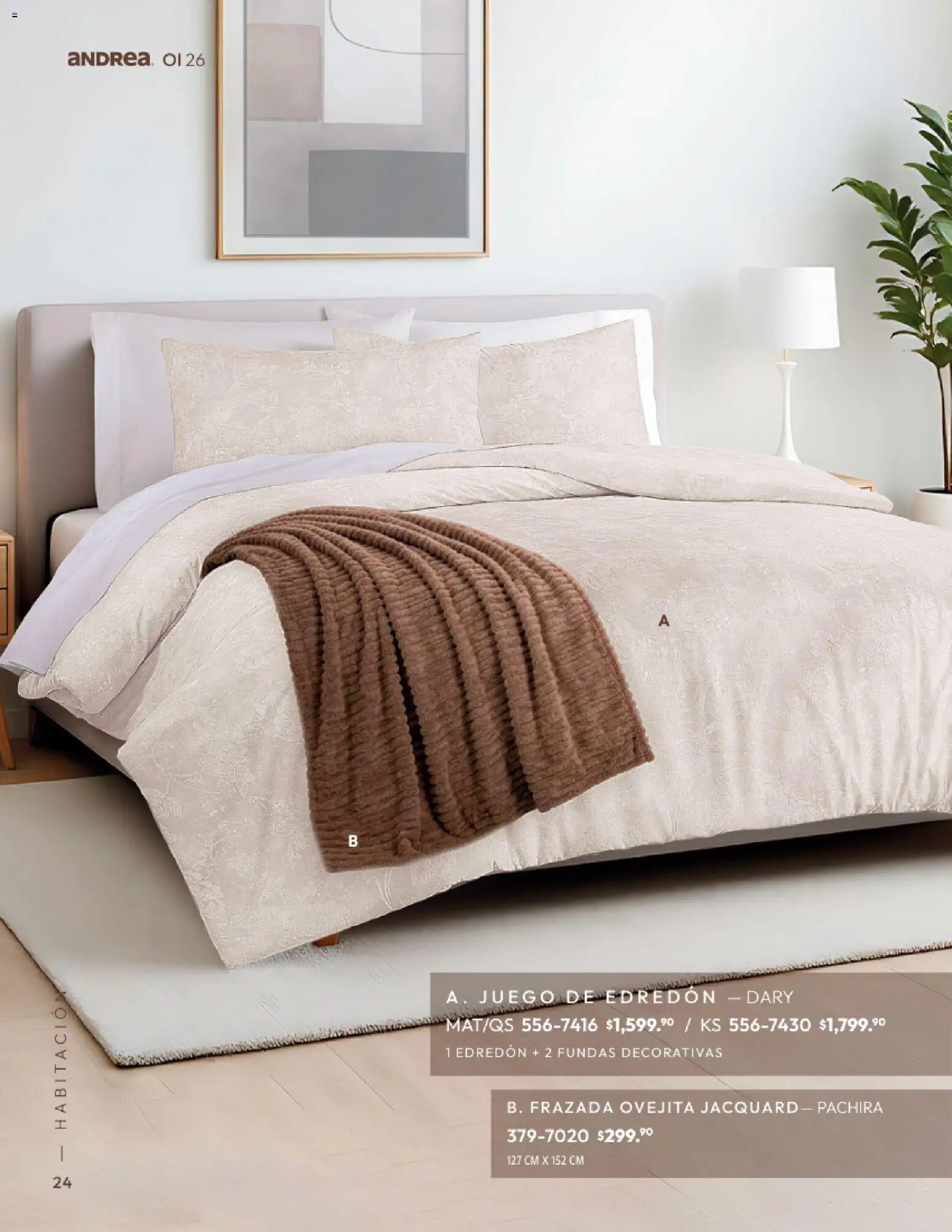 Nuevas ofertas de Andrea válidas en toda la República Mexicana desde el 01/09/2026. ¡Encuentra las mejores ofertas en Andrea catálogo Home! | Página: 24