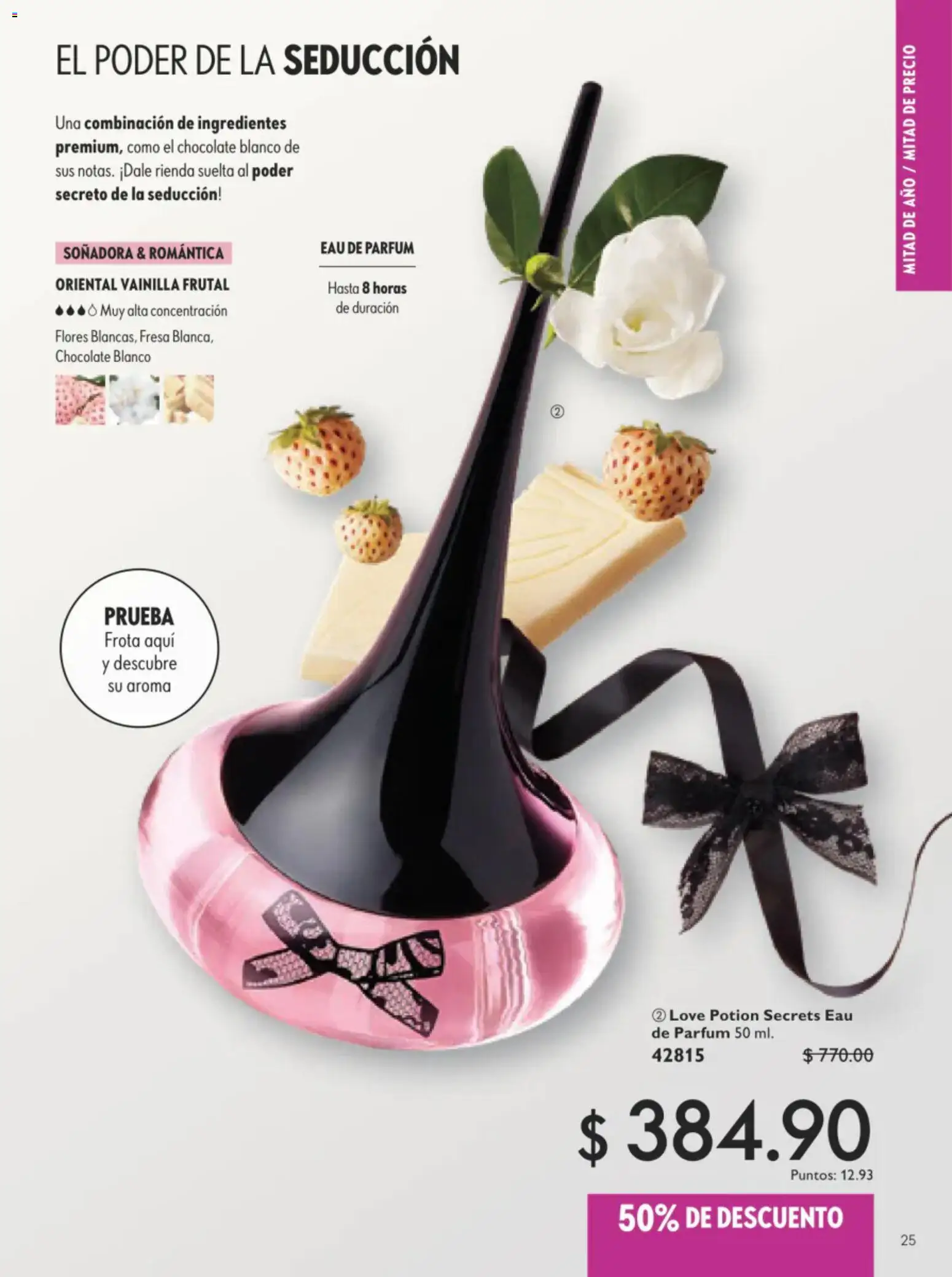 Nuevas ofertas de Oriflame válidas en toda la República Mexicana desde el 11/07/2026. ¡Encuentra las mejores ofertas en Oriflame campaña 10 2026! | Página: 25 | Productos: Fresa, Chocolate