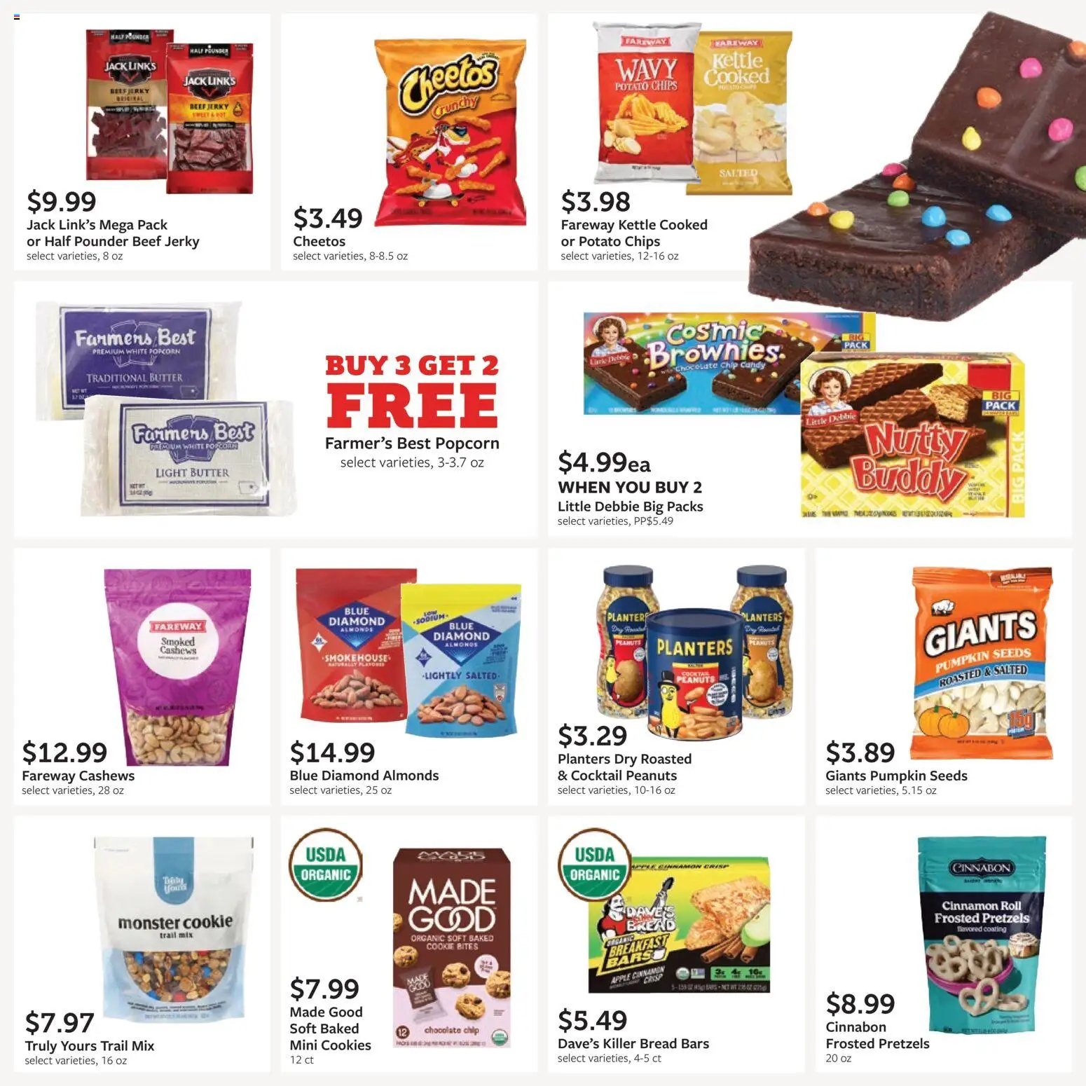 Fareway Monthly Ad - valid from 09/28/2026 | Page: 17 | Products: Popcorn, Candy, Beef, Cookies