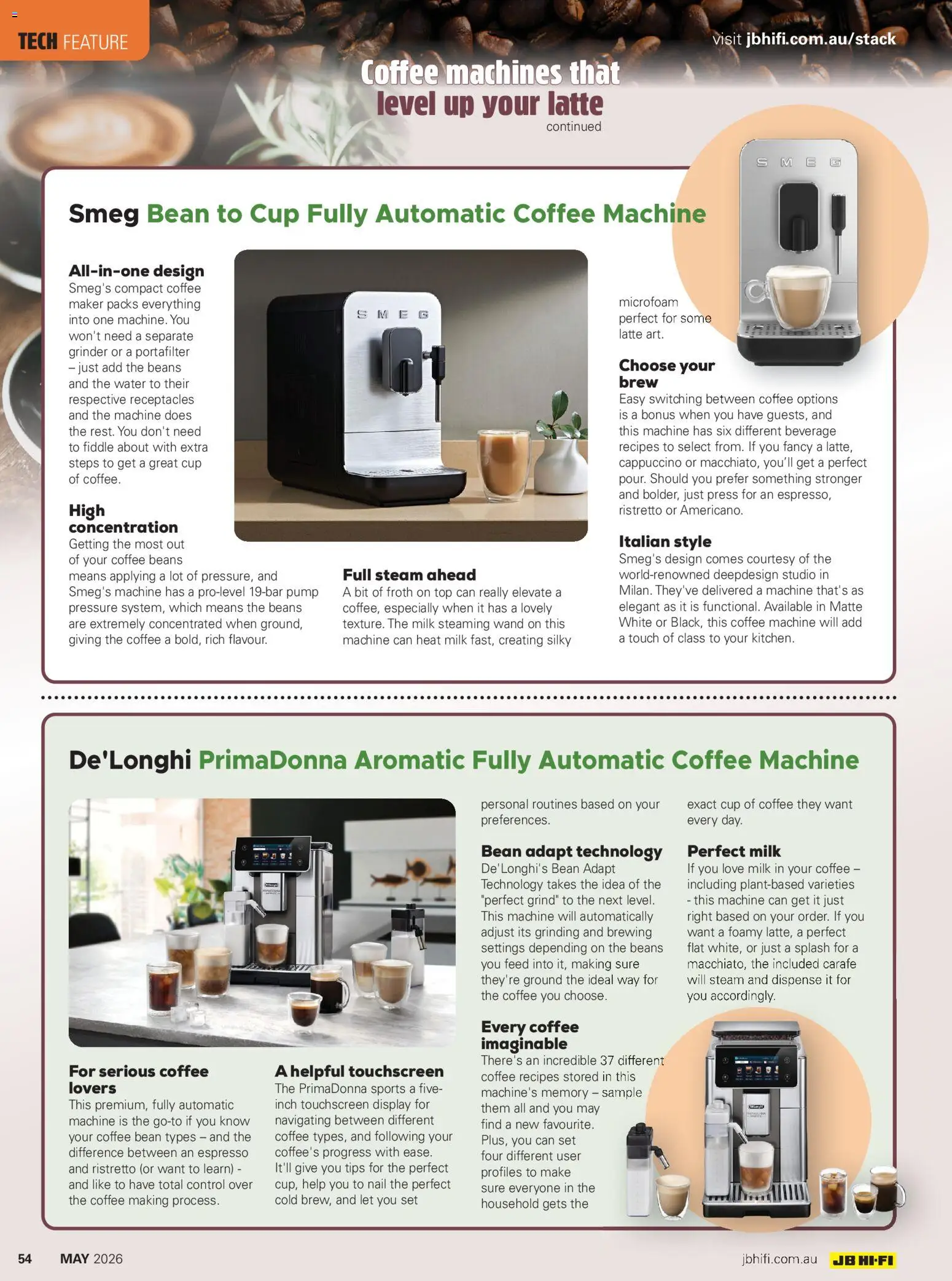 JB Hi-Fi catalogue - valid from 01.05.2026 | Page: 100 | Products: Household, Water, Coffee maker, Press