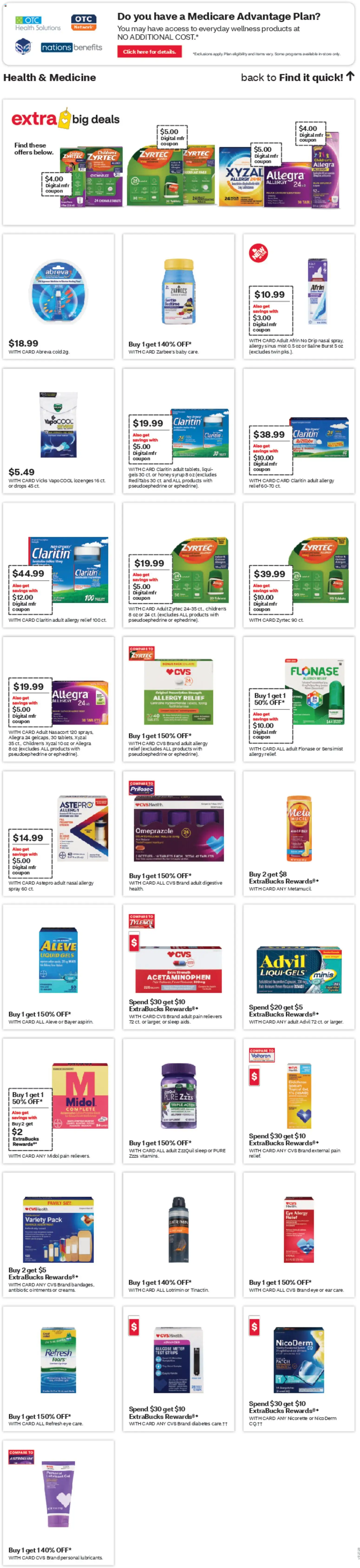 CVS Pharmacy Weekly Ad - valid from 19.04.2026 | Page: 8 | Products: Glucose