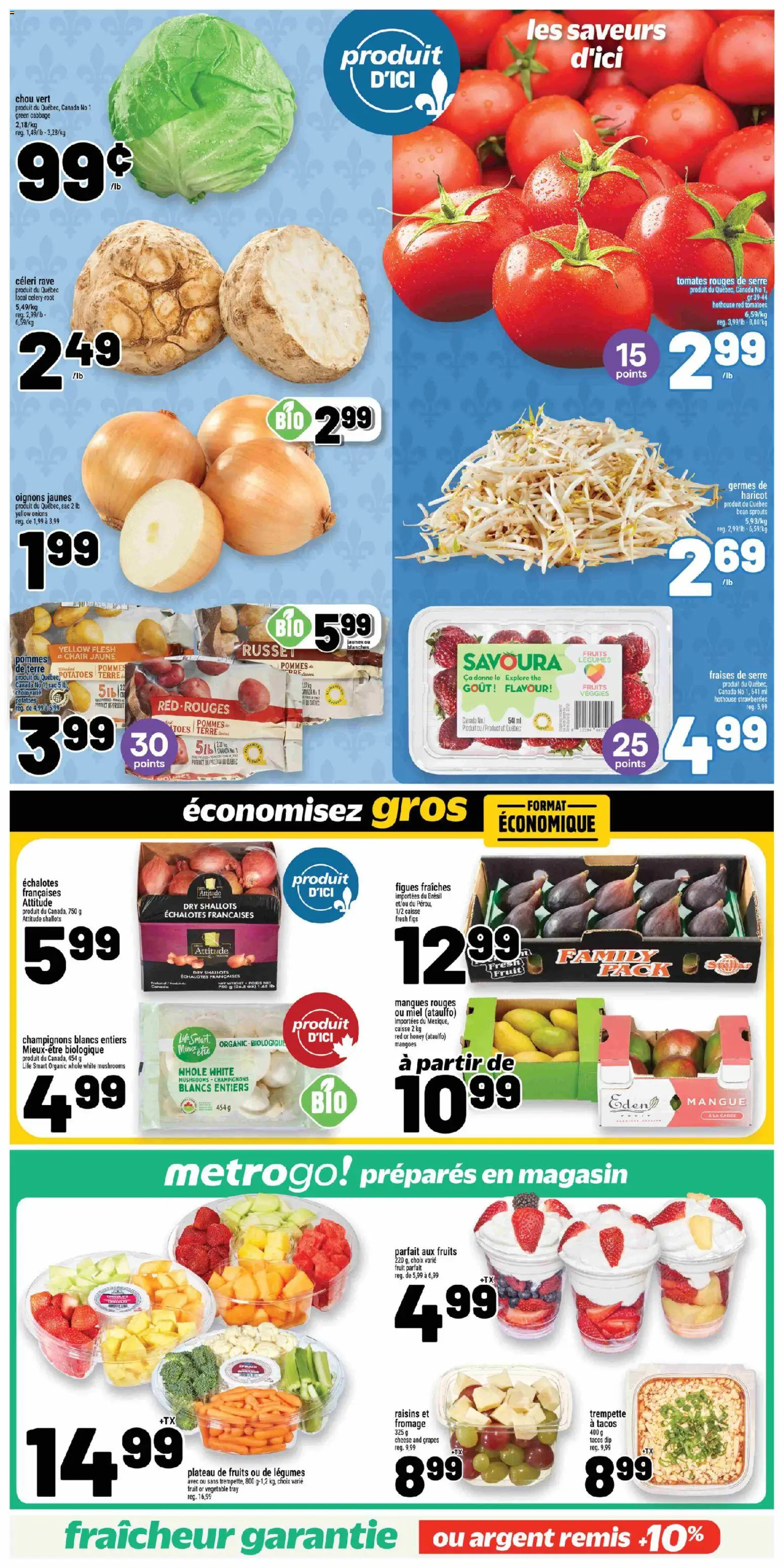 Metro flyer valid from 16.04.2026 | Page: 7 | Products: Strawberries, Chair, Cheese, Tomatoes