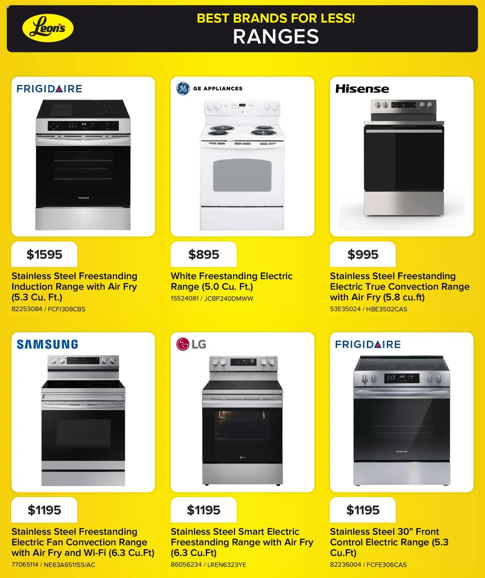 Leon's flyer valid from Sep 3, 2026 | Page: 4 | Products: Fan