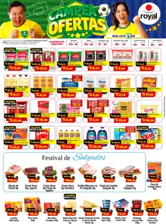 Royal Supermercados ofertas Semanal - Pré-Visualização do folheto da loja Royal Supermercados, válido de 29/06/2026