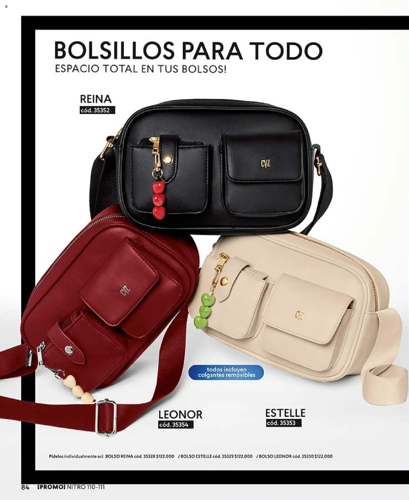 CyZone revista - valida desde el 17/08/2026 | Página: 84 | Productos: Bolso, Bolsillos