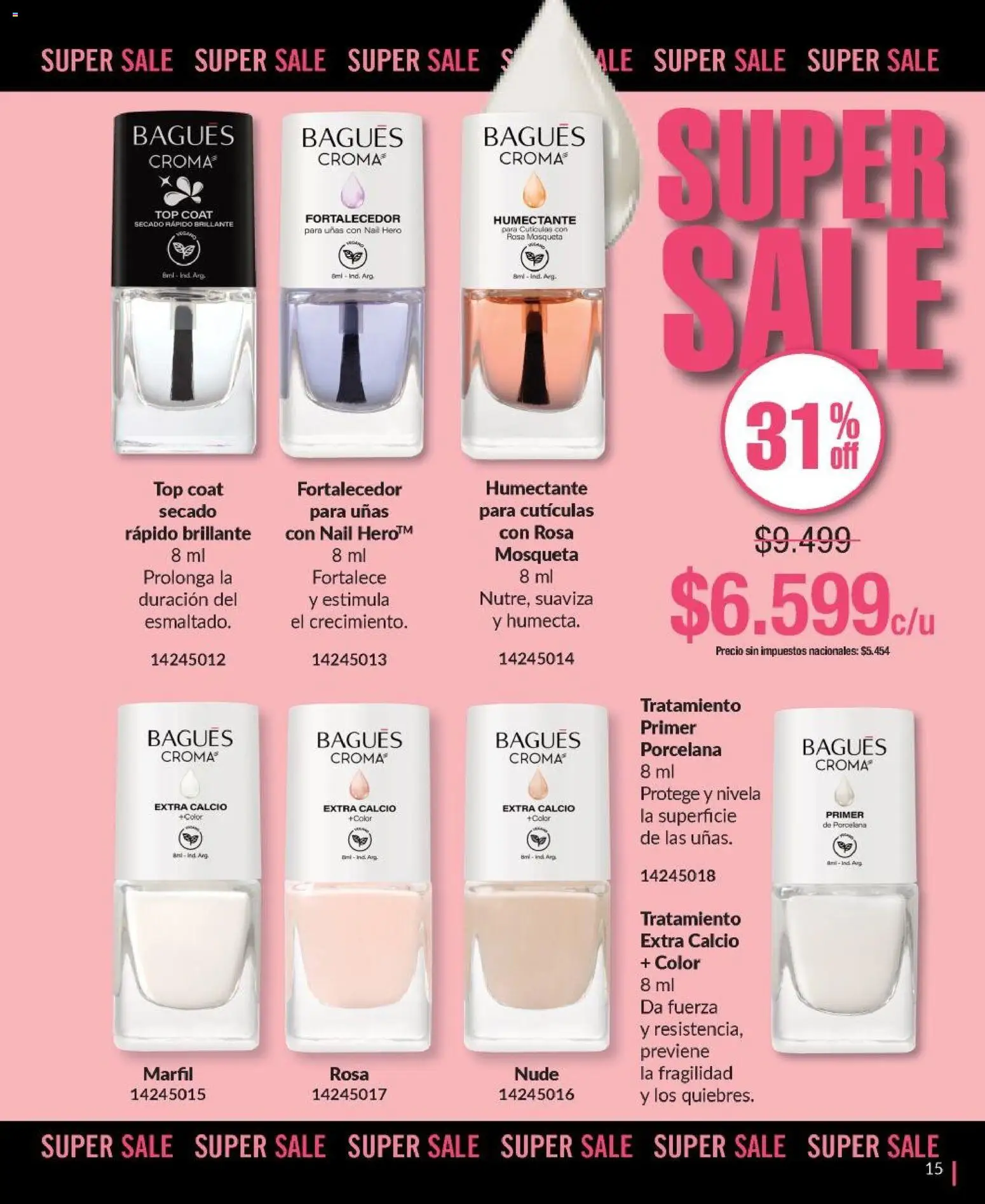 Bagués - Catálogo │ válido desde el 09.03.2026 | Página: 15 | Productos: Top