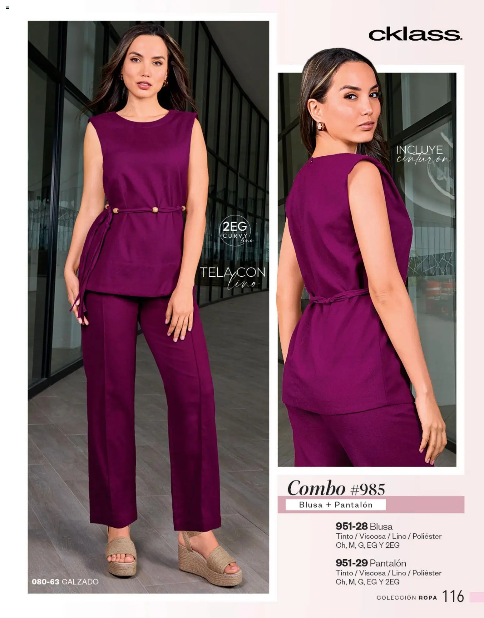 Nuevas ofertas de Cklass válidas en toda la República Mexicana desde el 05.03.2026. ¡Encuentra las mejores ofertas en Cklass catálogo Complemento Verano Ropa! | Página: 117 | Productos: Blusa, Cinturón, Ropa