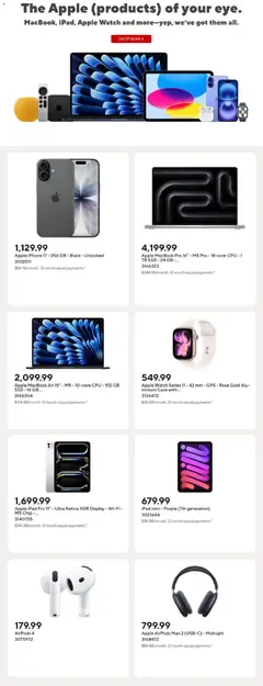 Preview of Staples weekly flyer / circulaire from shop Staples valid from Jul 3, 2026 | Page: 8 | Products: Watch, Case
