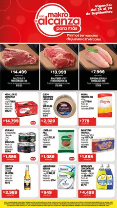 Vista previa Makro Ofertas válido desde el 24/09/2026