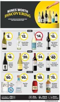 Preview of Coles catalogue  - valid from 13.05.2026 | Page: 43 | Products: Wine, Gin, Scotch
