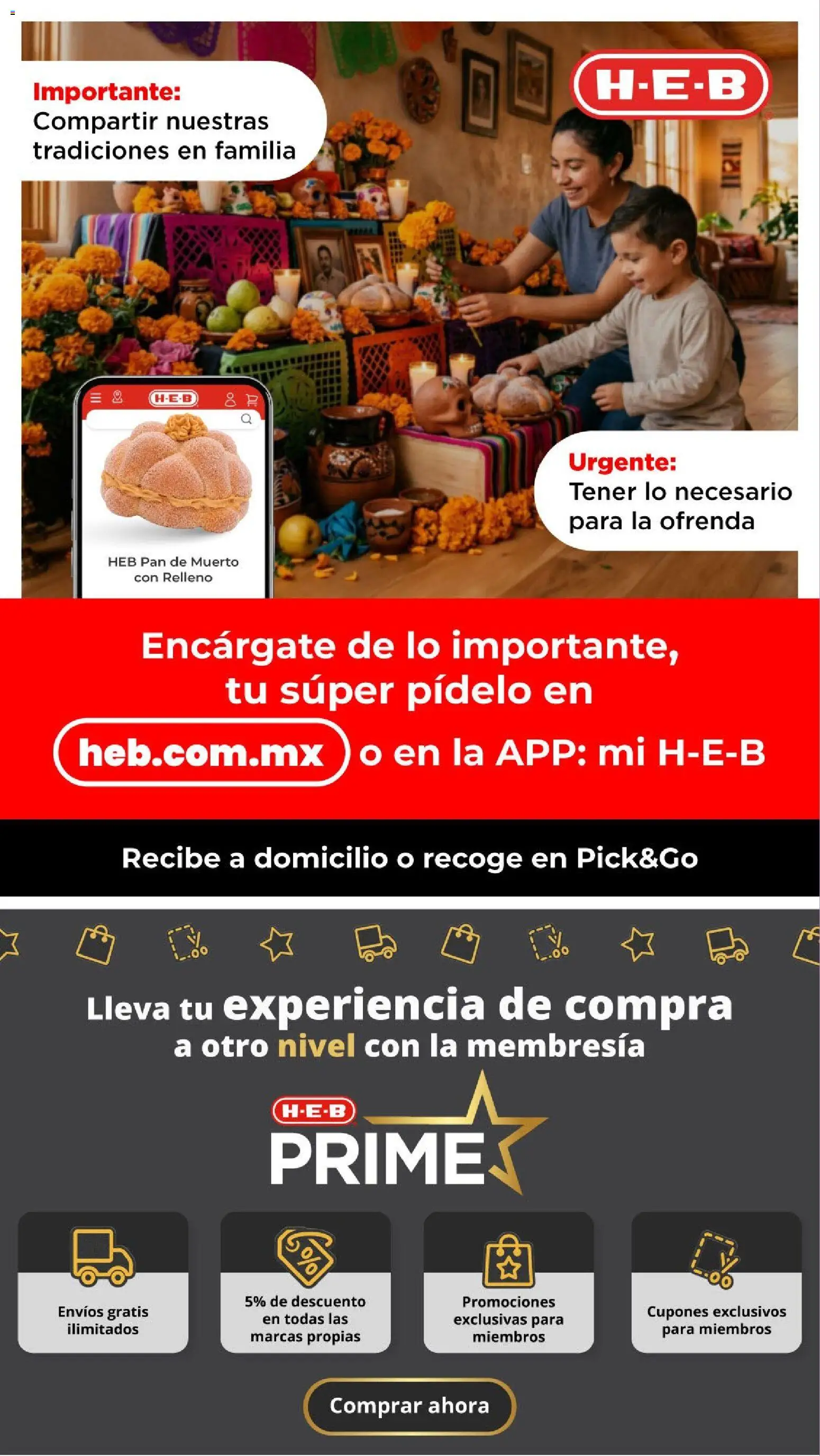 Nuevas ofertas de H-E-B válidas en toda la República Mexicana desde el 23/10/2026. ¡Encuentra las mejores ofertas en H-E-B folleto! | Página: 2