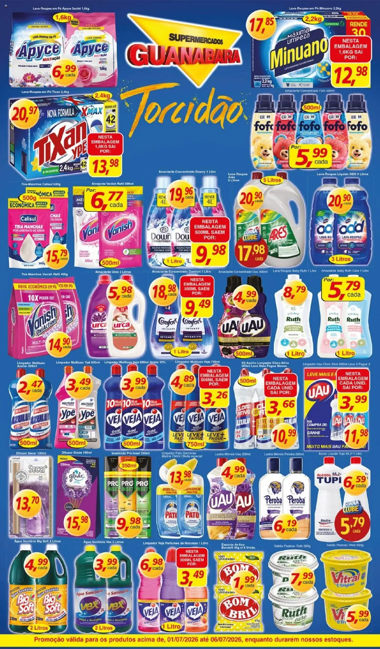 Supermercados Guanabara Folheto - válido de 01/07/2026 | Página: 15