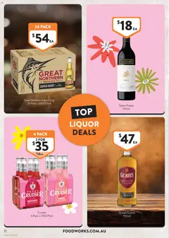 Preview of Foodworks catalogue VIC - valid from 13.05.2026 | Page: 11 | Products: Vodka, Wood, Scotch, Raspberry