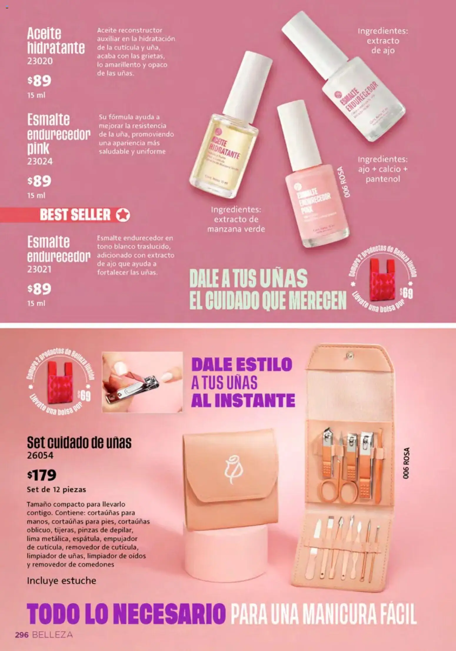 Nuevas ofertas de Ilusión válidas en toda la República Mexicana desde el 01/10/2026. ¡Encuentra las mejores ofertas en Ilusión catálogo Invierno! | Página: 298 | Productos: Ajo, Lima, Limpiador, Ingredientes