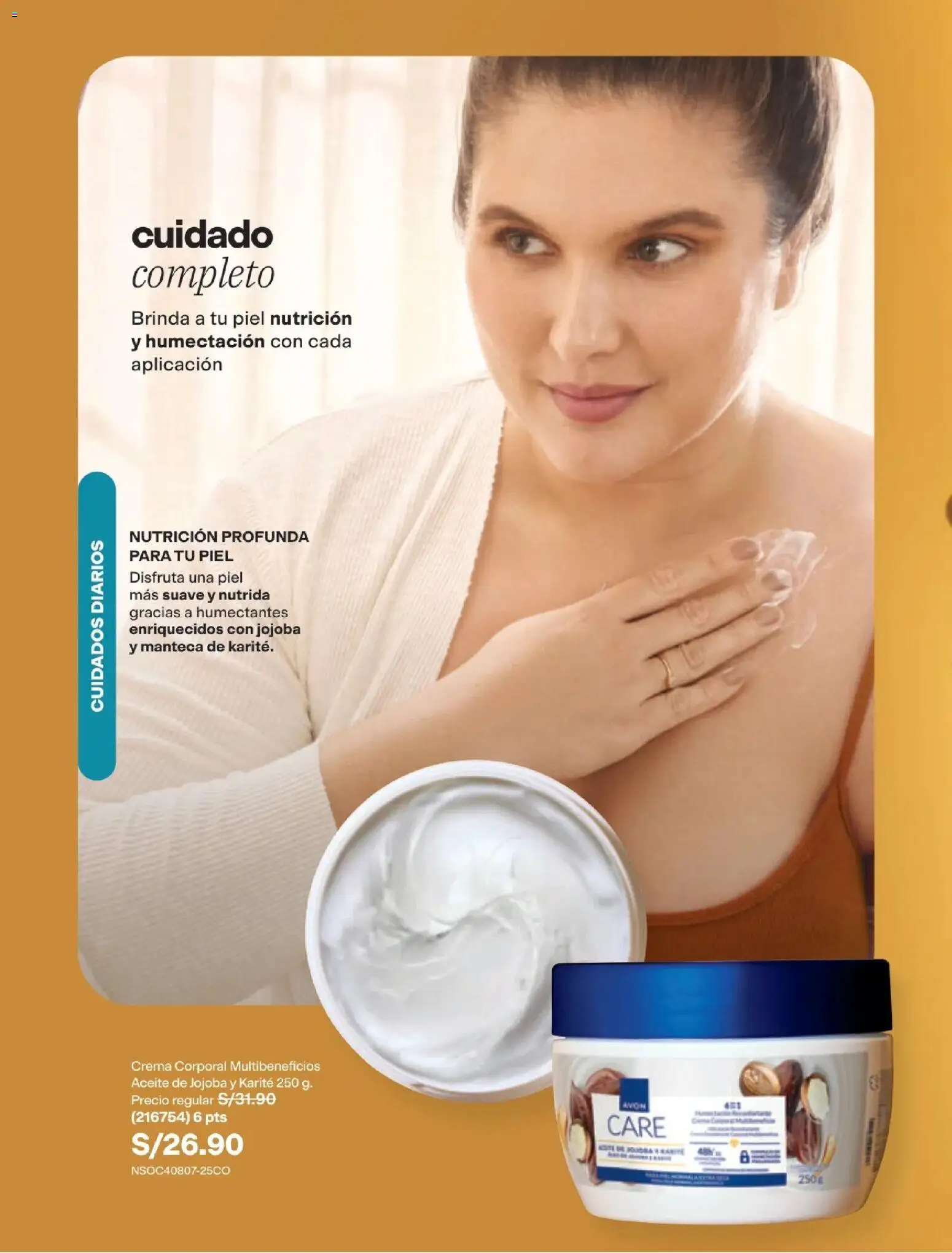 Catálogo Avon válido desde 29/08/2026 | Página: 127 | Productos: Aceite, Manteca, Crema