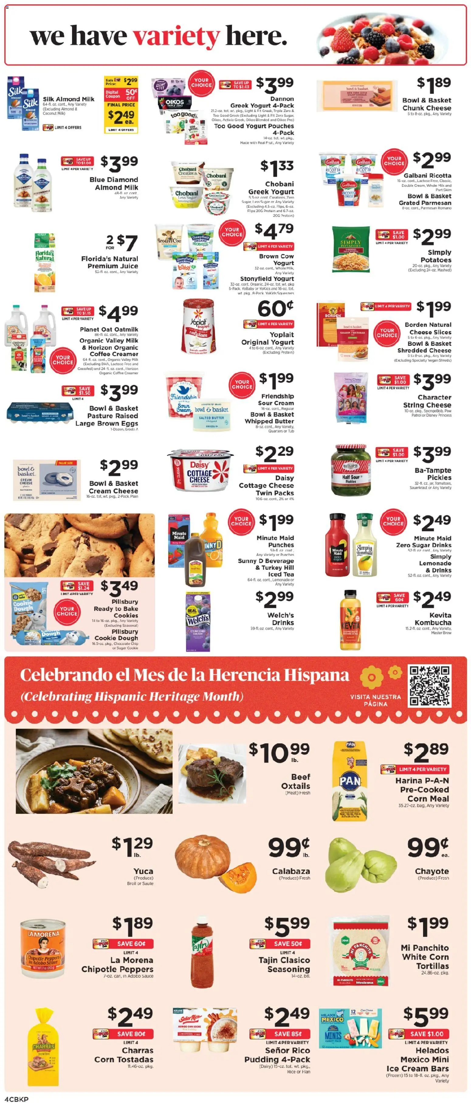 ShopRite Weekly Ad - valid from 09/20/2026 | Page: 5 | Products: Corn, Protein, Beef, Tortillas