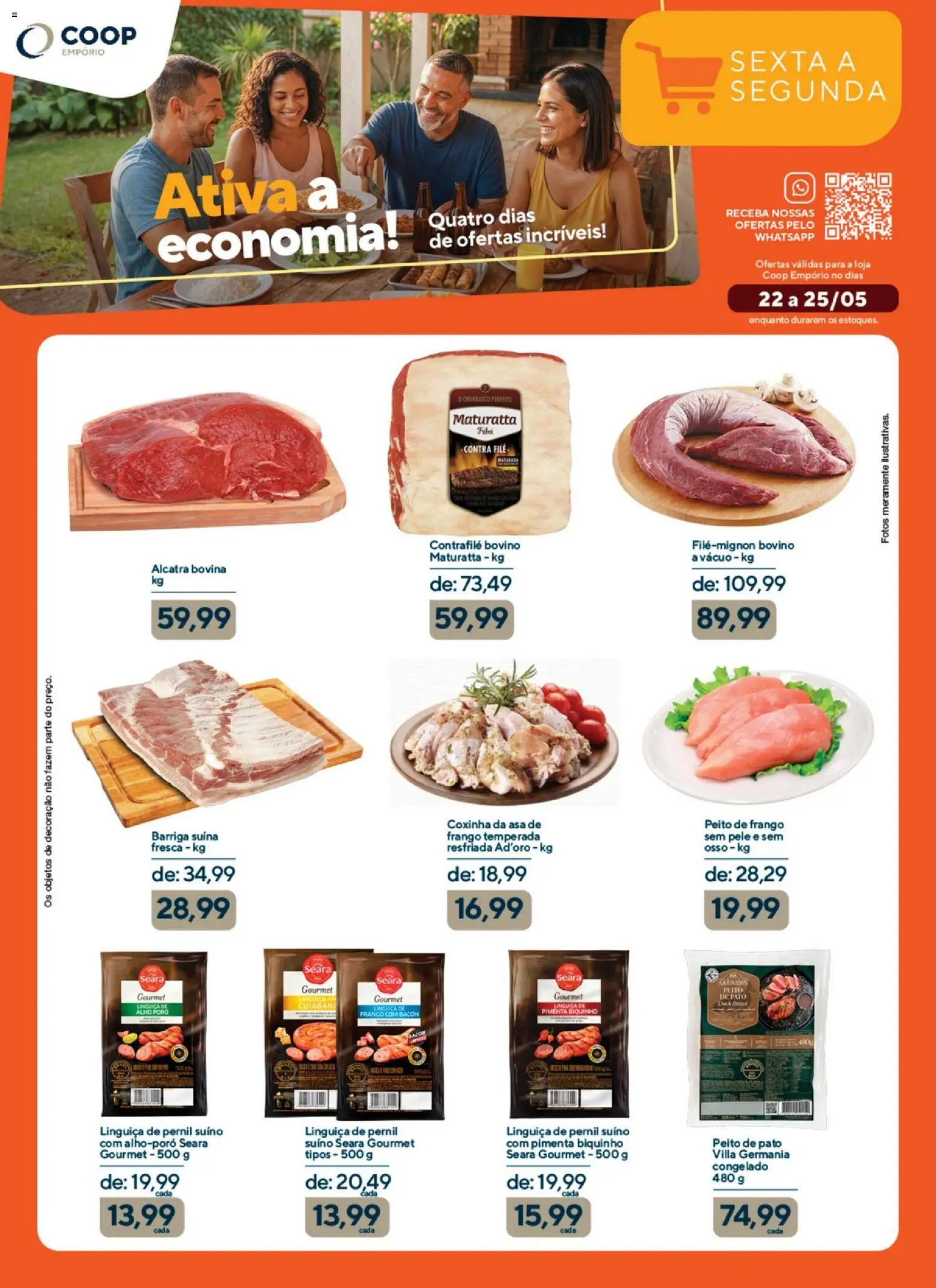 Coop Folheto - válido de 22.05.2026 | Página: 1 | Produtos: Alho, Pimenta, Pernil, Peito de frango