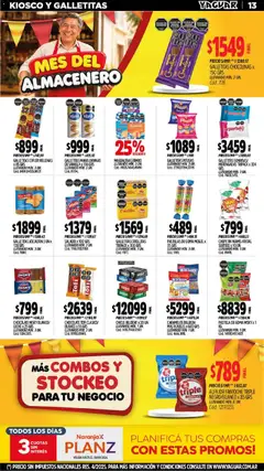 Vista previa Yaguar catálogo válido desde el 07/09/2026 | Página: 14 | Productos: Vainilla, Galletitas, Leche, Chocolate