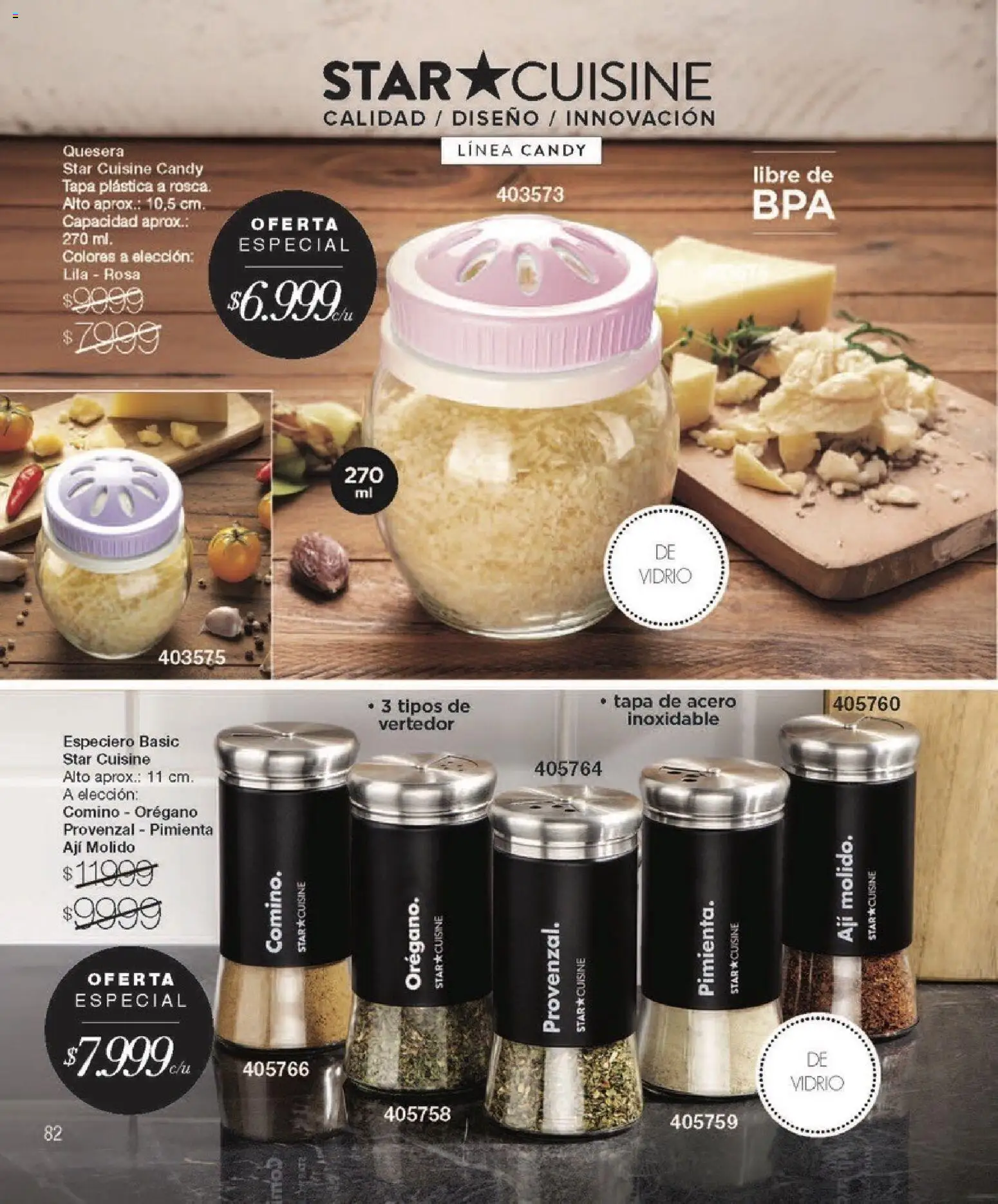 Violetta catálogo │ válido desde el 01.05.2026 | Página: 82 | Productos: Pimienta, Orégano, Aji, Provenzal