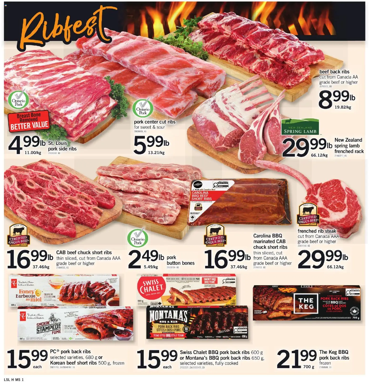 Loblaws flyer valid from 11.06.2026 | Page: 3 | Products: Beef, Pork