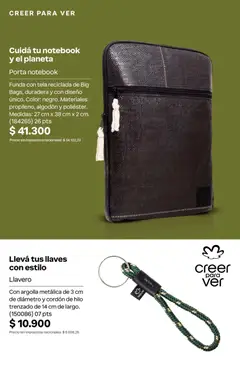 Vista previa Catálogo Natura Ciclo 10 válido desde el 30/06/2026 | Página: 297 | Productos: Algodón, Llavero, Notebook